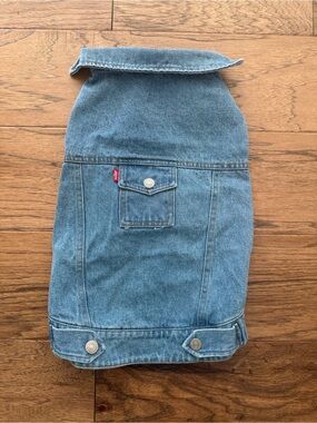 Levi's X Target Blue Denim Trucker-Style Dog Coat